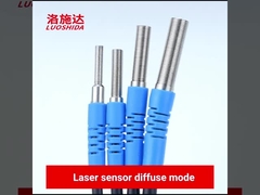 LUOSHIDA mały rozproszony czujnik laserowy rozproszony czujnik fotoelektryczny NPN PNP NO wyjście NC