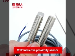 10-30VDC cylindryczny indukcyjny czujnik zbliżeniowy przełącznik 3 drut M12 krótsza metalowa rura o długości 35mm