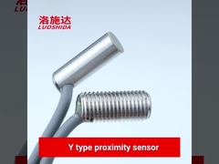 Mini krótszy cylindryczny indukcyjny czujnik zbliżeniowy DC 3 drut 6,5 mm z typem kabla