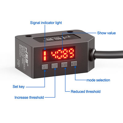 BRAK NC efektywne obniżenie kosztów szybka reakcja rozproszony czujnik fotoelektryczny inteligentny wyświetlacz cyfrowy przełącznik fotoelektryczny