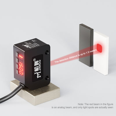 BRAK NC efektywne obniżenie kosztów szybka reakcja rozproszony czujnik fotoelektryczny inteligentny wyświetlacz cyfrowy przełącznik fotoelektryczny